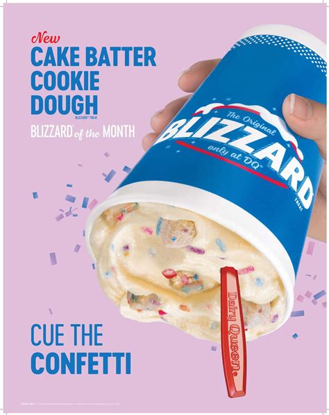 Summer Blizzard Treat Menu Features Five Yummy Flavors Focus Daily News