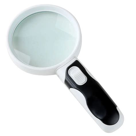 20x Magnifying Glass Lens Handheld Mini Pocket Microscope Reading Jewelry Loupe With Backlight 2