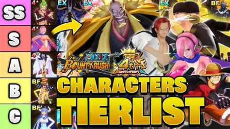 One Piece Bounty Rush Tier List 2023 Ranking Every Character After