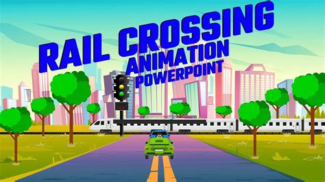 How To Create Rail Crossing Animation In Powerpoint Presentation Youtube
