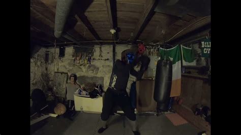 Basement Boxing Gym Workout 🥊shadow Boxing 🥊 Preparing For The Purge