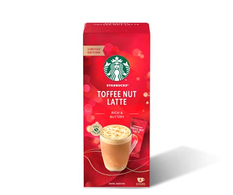 Starbucks Toffee Nut Latte Premium Instant Coffee Starbucks Coffee