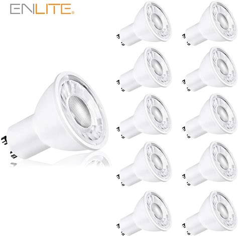 Enlite Gu10 5w Led Cool White 4000k Dimmable 50w Direct Replacement