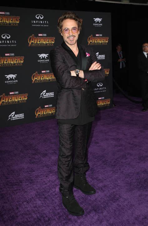 Robert Downey Jr And Gwyneth Paltrow At Avengers Infinity War Premiere In La