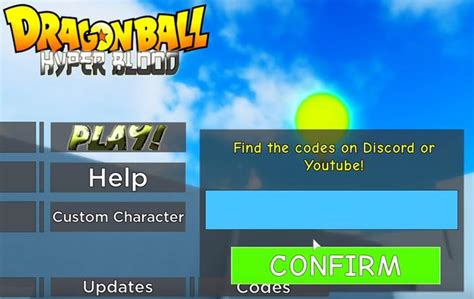 If you have also comments or suggestions, comment us. Roblox Dragon Ball Hyper Blood Codes (December 2020)