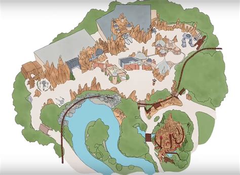 Insights And Sounds New Disneyland Map With Star Warsgalaxys Edge