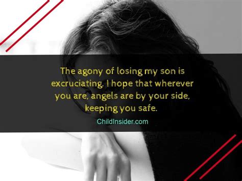 Mother Grieving Loss Of Son Quotes Son Quotes Home Quotes And