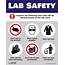 Lab Safety  Poster