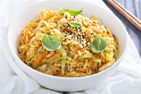 Fried Rice With Cabbage