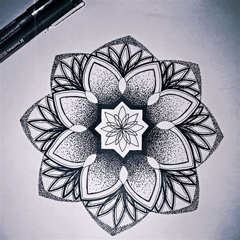 Mandala Tattoo Drawing At Getdrawings Free Download