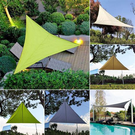 Squares and rectangles are easy, as they are the natural shapes of the web. Triangle Shape UV Protection Outdoor Garden Patio Shelter ...