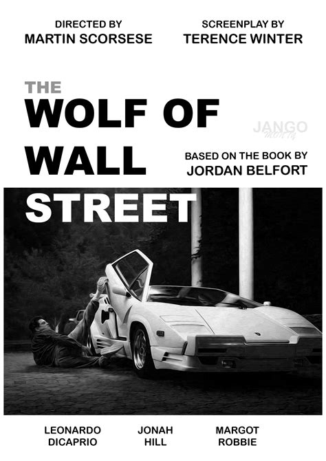The Wolf Of Wall Street 2013 Poster Jangomonty Posterspy