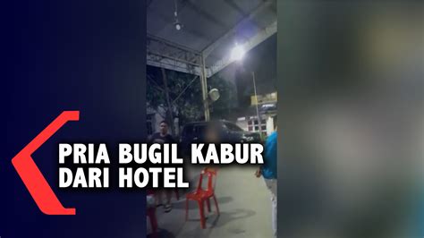 Pria Bugil Kabur Dari Hotel Di Medan