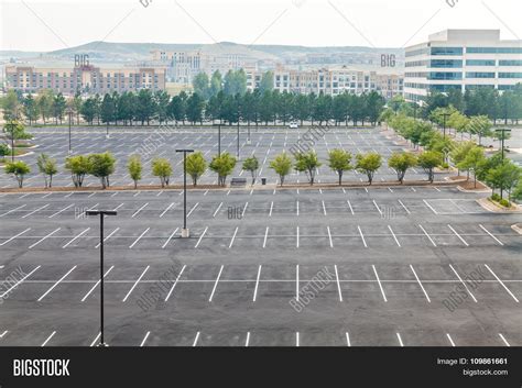 Large Empty Parking Image Photo Free Trial Bigstock
