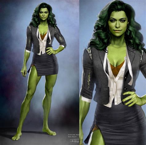 Henning 💚 She Hulk S2 On Twitter Concept Art Of Tatiana Maslany As