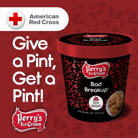 The Red Cross X Perry S Ice Cream Give A Pint Get A Pint