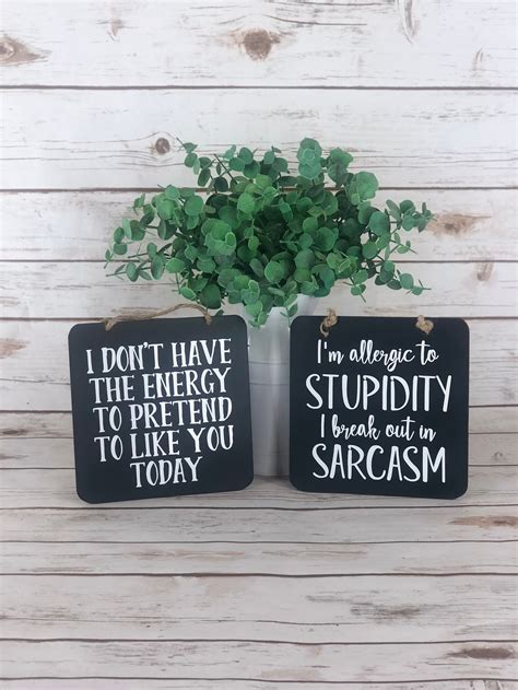 Fun Sarcastic Signs Funny Signs Wood Signs Ts Etsy Denmark