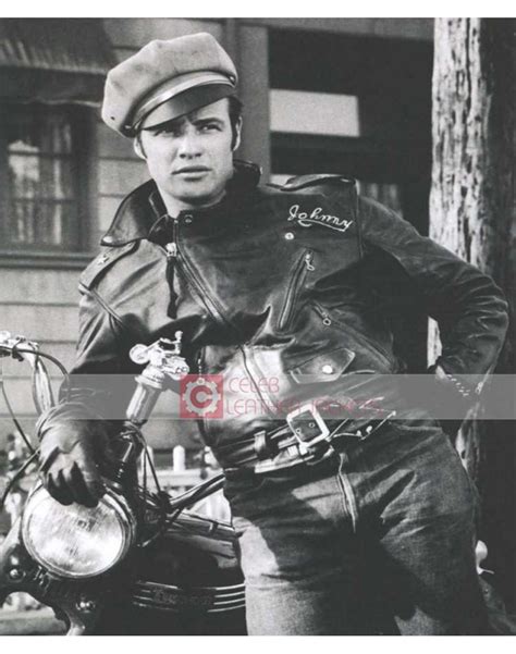 Marlon Brando Jacket Wild One Johnny Strabler Leather Jacket
