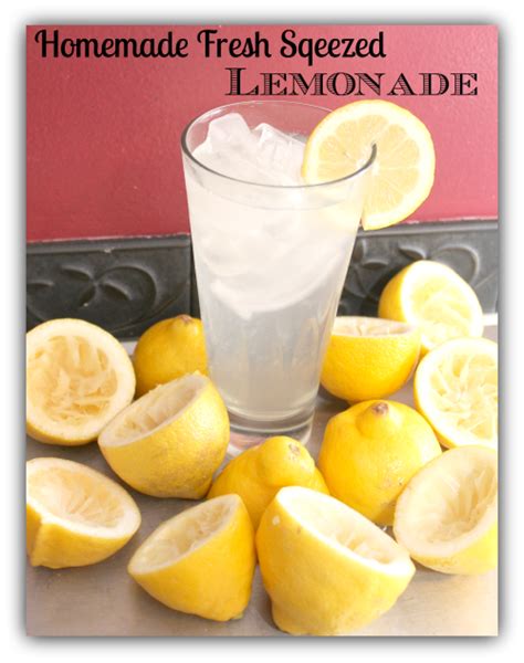 Fresh Squeezed Homemade Lemonade Recipe Delicious And Refreshing Living Chic Mom