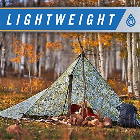 Aquaquest Safari Rectangular Tarp Waterproof Durable And Lightweight Nylon Tarp Tent Shelter