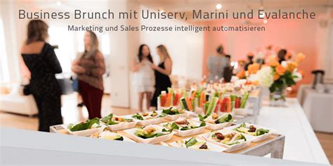 Business Brunch In München Für Optimale Prozesse Evalanche