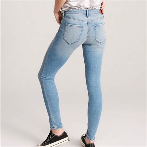 Abercrombie And Fitch Jeans Harper Low Rise Super Skinny Jeans Poshmark