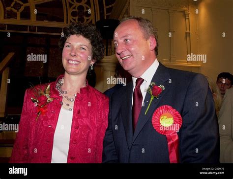 Tory defector shaun woodward celebrates with his wife camilla hi-res