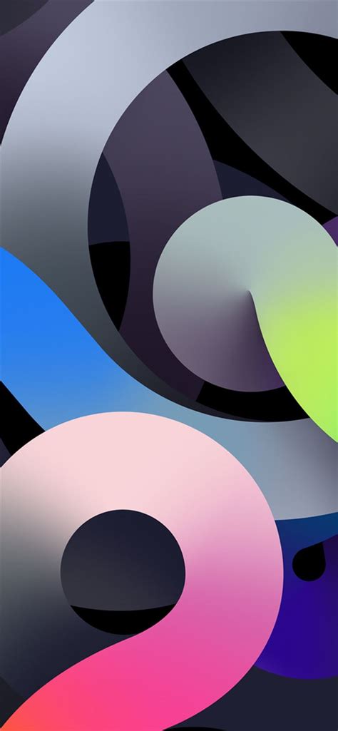 Ipad Air 2020 Stock Wallpaper Blend Color 1 Iphone 11
