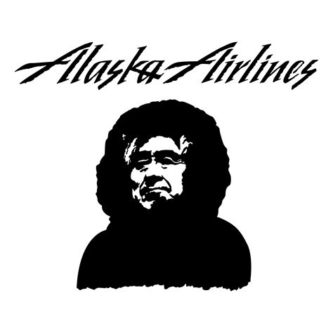 Alaska Airlines Logo White