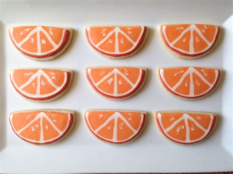 delicious orange slice cookies taste like a 50 50 bar casualglitz foodporn handmade cookie