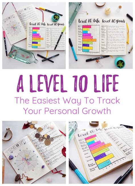 Level 10 Life How To Easily Track Personal Growth Bullet Journal