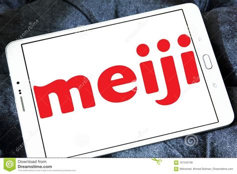 Logotipo De Meiji Holdings Foto Editorial Imagem De Bens 101242746