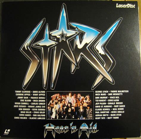 Tapios Ronnie James Dio Pages Hear N Aid Video Discography