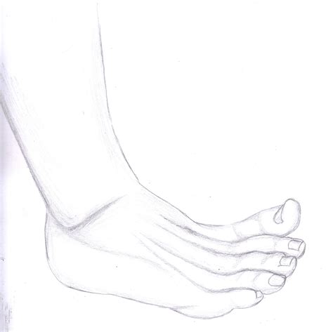 Sams Blog Foot Study Drawings