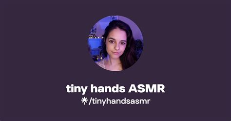 tiny hands asmr instagram tiktok linktree