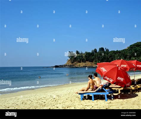 8400 Baga Beach Goa India Stock Photo Alamy