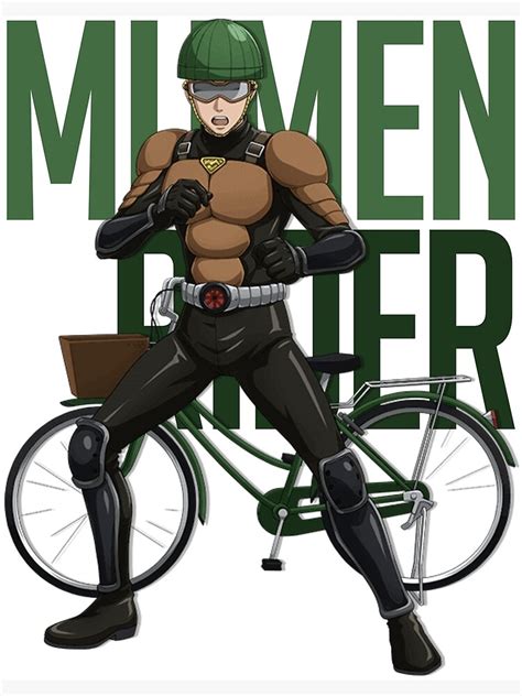 Mumen Rider Poster For Sale By Katharinaoob Redbubble