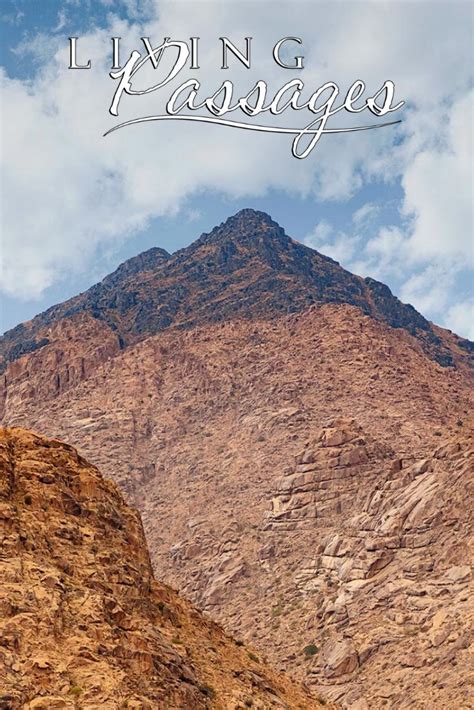 Real Mount Sinai The Forgotten Mountain Of God Living Passages In