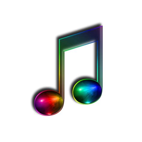 Download png image music notes icon on transparent background for photoshop. mq rainbow music notes note - Sticker by Marras