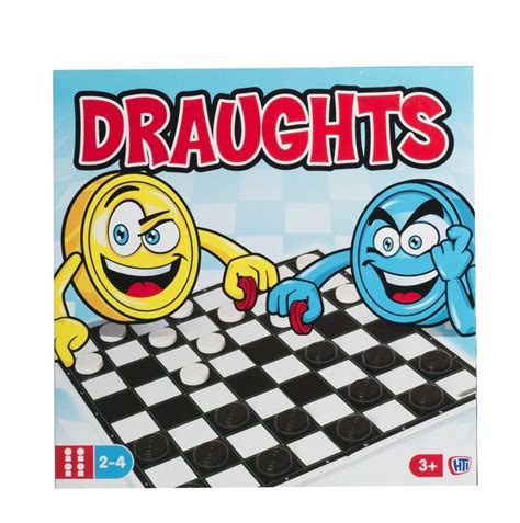 Traditional Draughts Set Classic Board Games Checkers Board Games