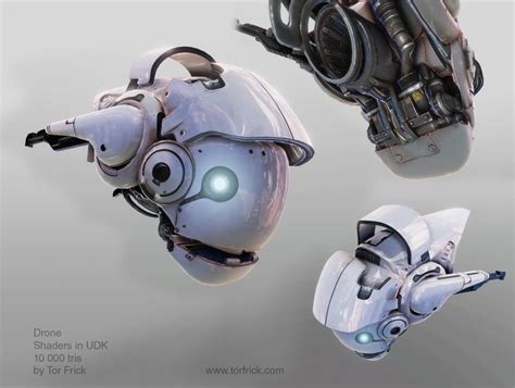 Artstation Scifi Drone Tor Frick Drone Drones Concept Robot