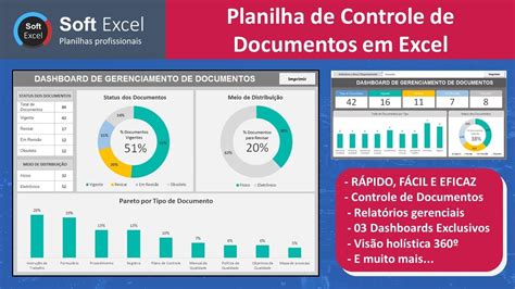 Planilha De Controle De Documentos Em Excel Youtube