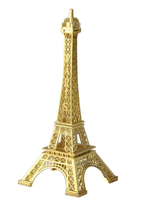 6 best dollar tree diy tumbling tower crafts. Eiffel Tower Gold Home Office Decor 18cm Metal Paris ...