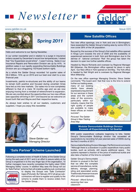 Gelder Group Newsletter - Issue 20 | Gelder Group