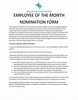 Pictures of Manager Of The Year Nomination Letter Sample
