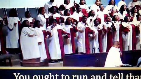 Run And Tell That Second Baptist Church Mass Choir Featuring Jimmie