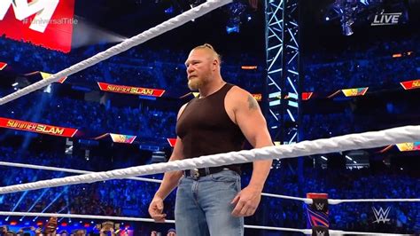 Brock Lesnar Returns At Wwe Summerslam
