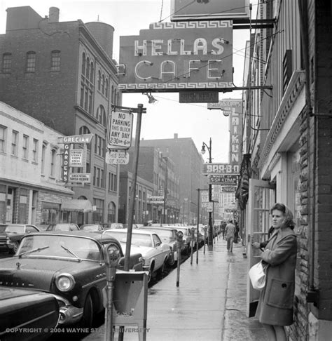 9 Vintage Photos Of Detroits Greektown From The 1960s And 70s