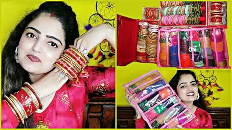 My Bangles Collection And Organisation 2020 Part 1 Jyoti Upadhyay