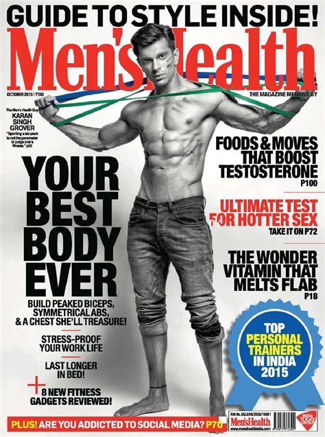 Mens Health October In By Magazines Issuu